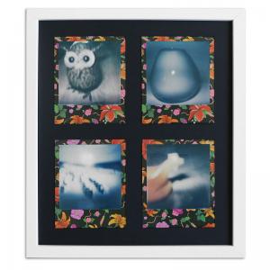 Bilderrahmen für 4 Sofortbilder - Typ Polaroid 600