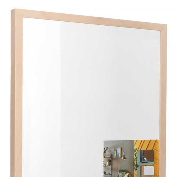 Holz Bilderrahmen Serie 209 42x59,4 cm (A2) | Pappel natur | Normalglas