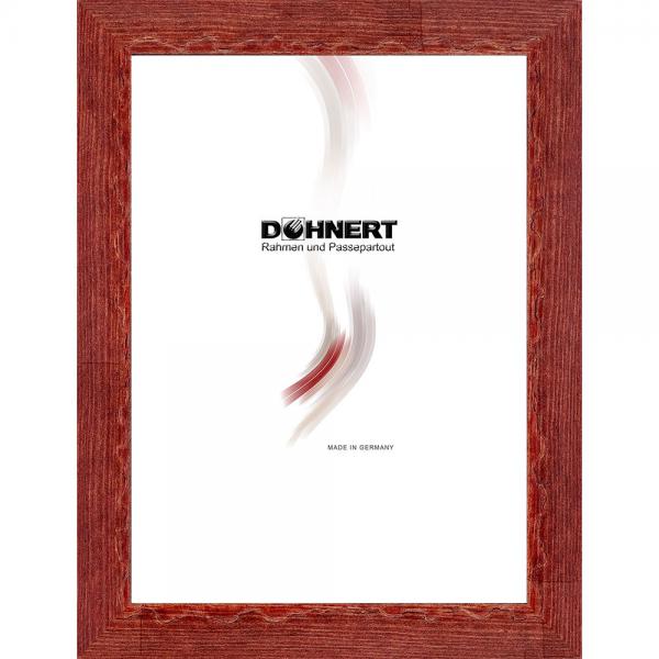 Holz Bilderrahmen Zuschnitt Dagenham Heathway Brombeerrot | Kunstglas (2 mm)