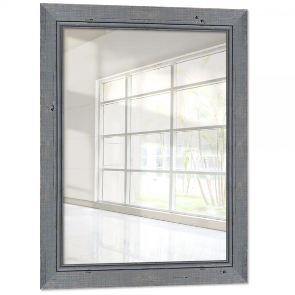 Holz Wandspiegel Barnafoss 28x35 cm | Grau | Spiegel (2 mm)