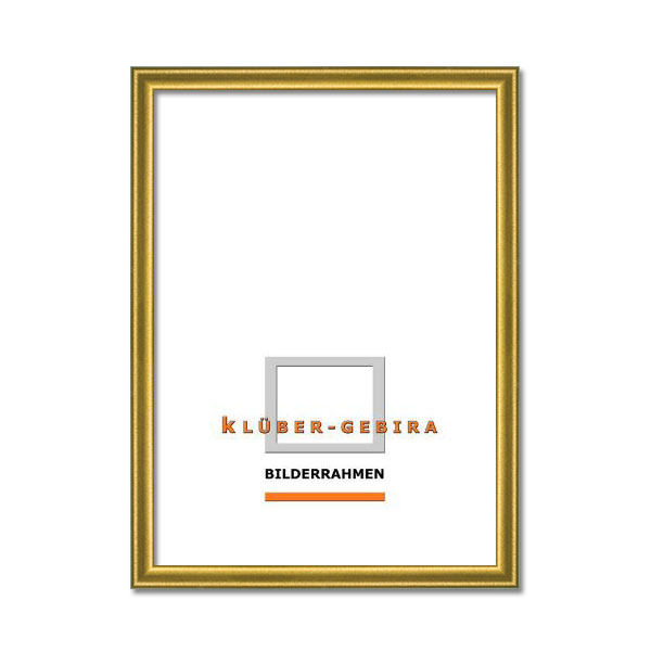 Holz Bilderrahmen La Gomera 50x70 | Altgold | Normalglas