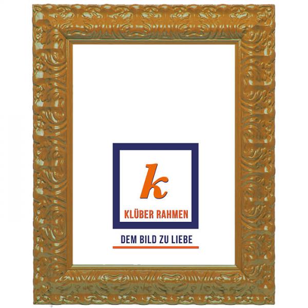 Barock Bilderrahmen Salamanca Color nach Maß bronze | Kunstglas (2 mm)