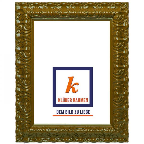 Barock Bilderrahmen Salamanca Color 59,4x84,1 (A1) | brown | Kunstglas (2 mm)