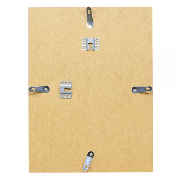 MDF-Rückwand für Aluminium-Bilderrahmen, inkl. Aufhängern & Klemmen 30x40  cm
