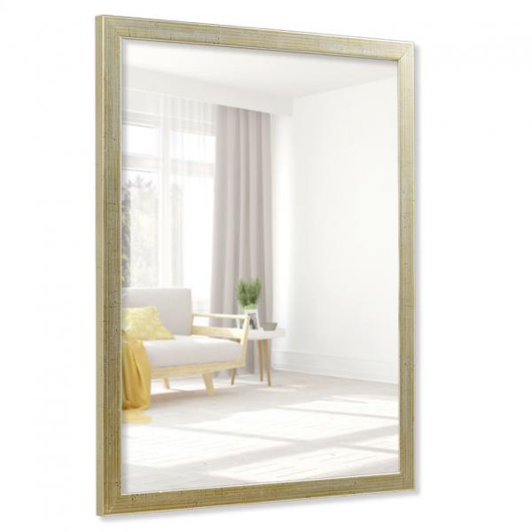 Spiegelrahmen Figari 28x35 cm | antiksilber | Spiegel (2 mm)