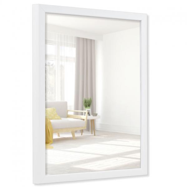 Spiegelrahmen Figari 10x15 cm | weiß | Spiegel (2 mm)