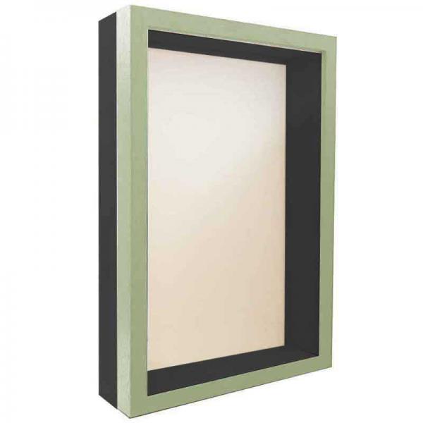 Unibox Bilderrahmen 40x60 cm | grün-schwarz | Normalglas