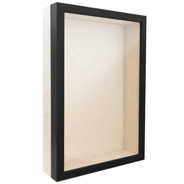 Unibox Bilderrahmen 40x60 cm | schwarz-weiß | Normalglas