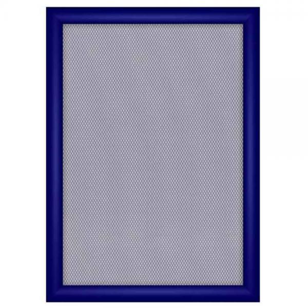 Klapprahmen 25 mm 21x29,7 cm (A4) | blau RAL 5002 | 1 mm Kunstglas (mattiert)