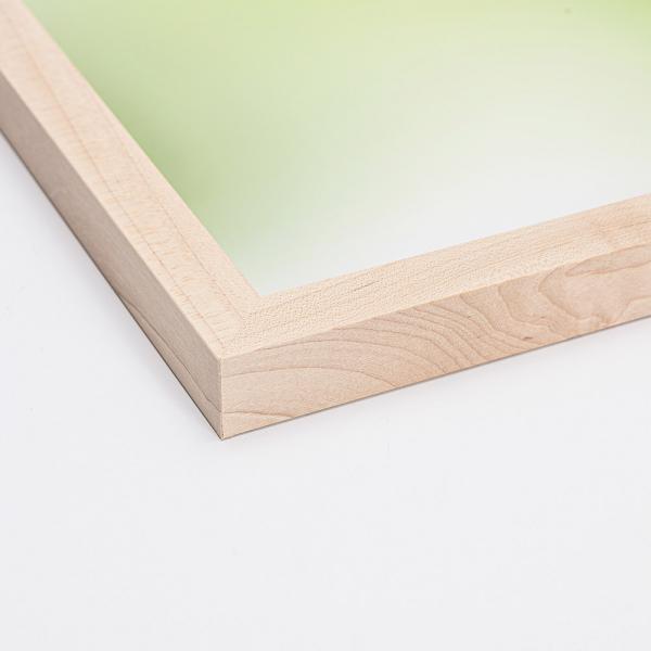 Holz Bilderrahmen Rhön 45x60 cm | Ahorn | Acrylglas (2 mm)