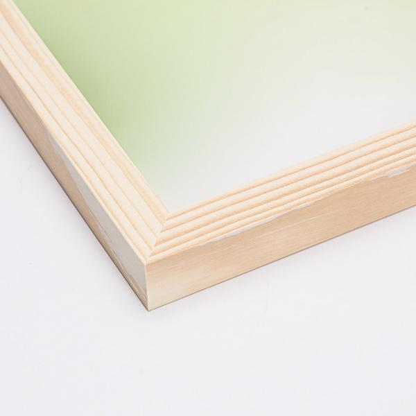 Holz Bilderrahmen Rhön 45x60 cm | Fichte | Acrylglas (2 mm)